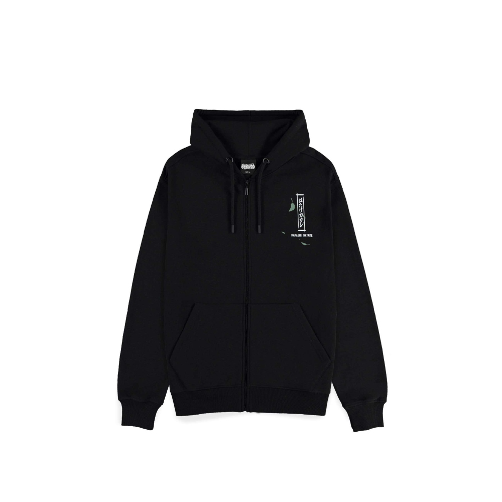 Naruto - Kakashi Vest met capuchon - Zwart